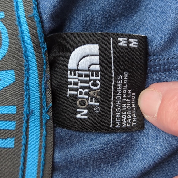 The North Face Pull On Athletic Jogging Pants MEDIUM Blue Pockets - Picture 2 of 16
